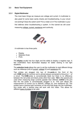 Basic Electronics for Engineers (Tutorial) | PDF