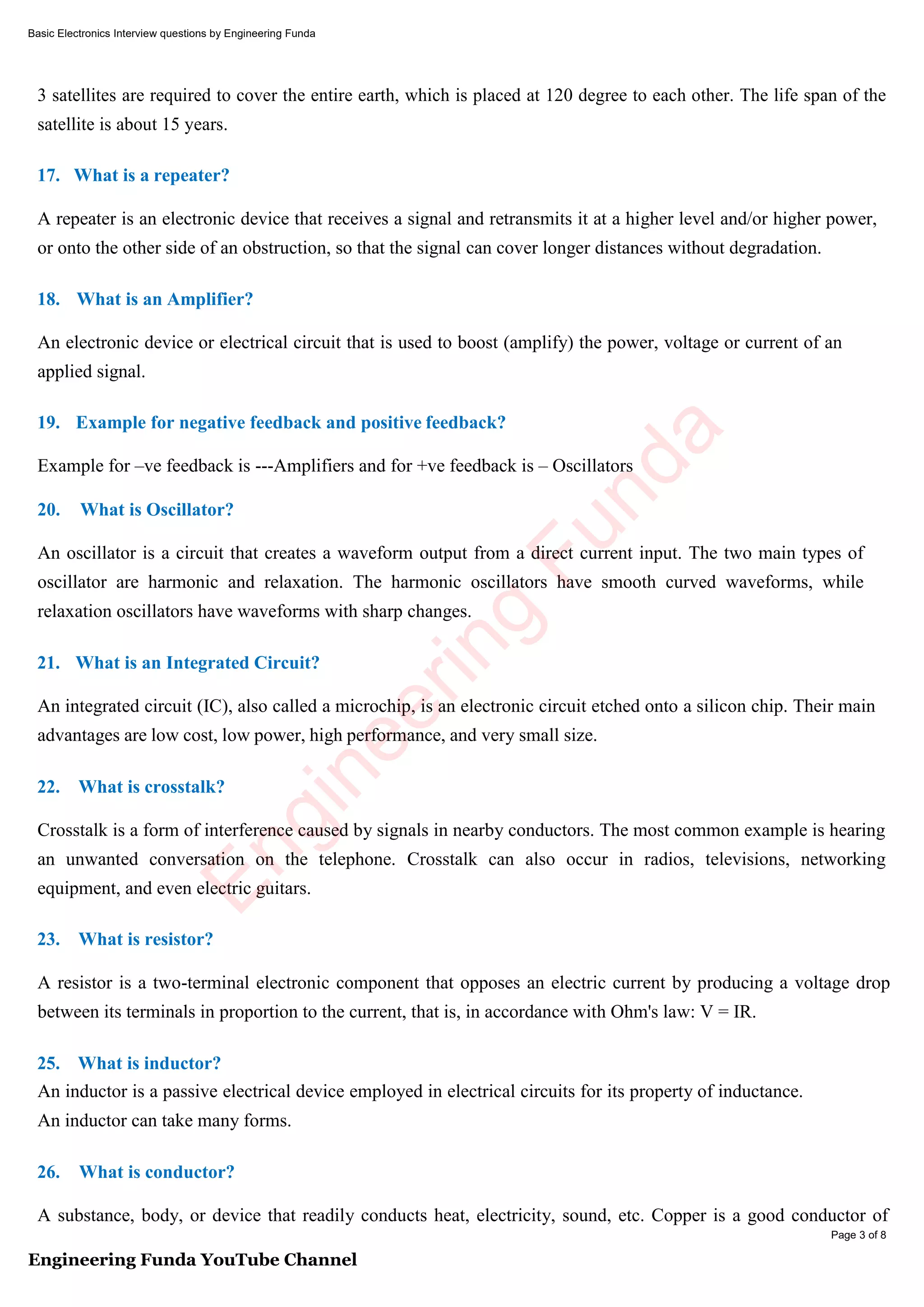 Basic Electronics Interview Questions.pdf
