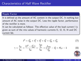 Basic Electronics Semiconductor Diodes | PDF