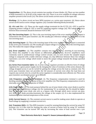 Basic Electronics By, Er. Swapnil V. Kawrare | PDF