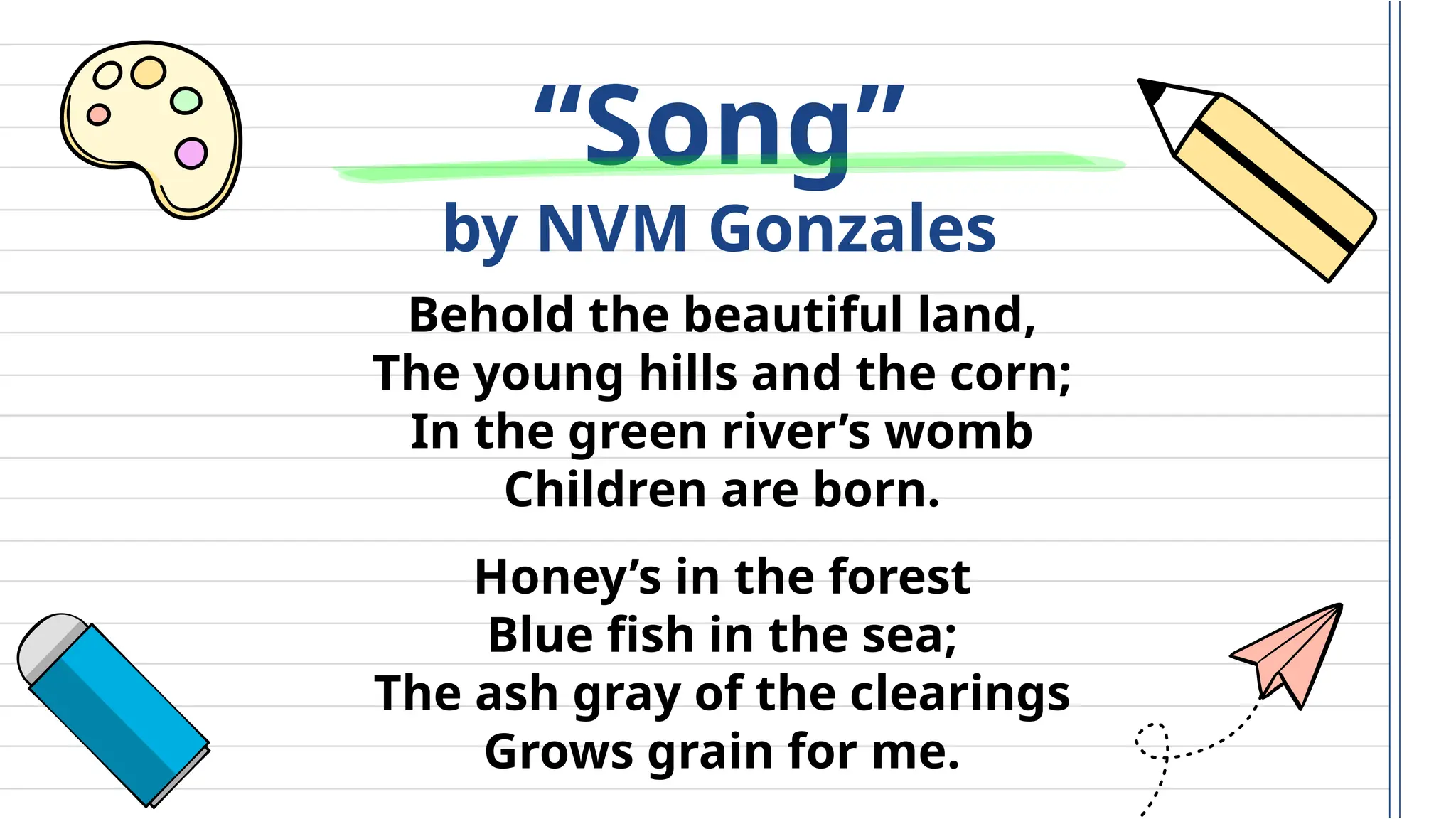 Basic Elements of a Poem Grade 7 Lesson.pptx