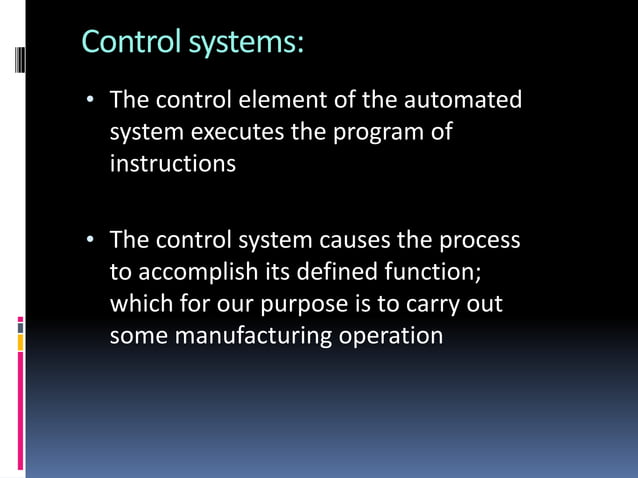 Basic Elements of Automated Systems.pptx | Operating Systems | Computer ...