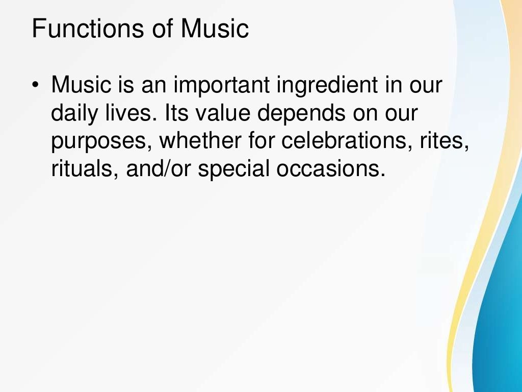 Basic Elements of Music