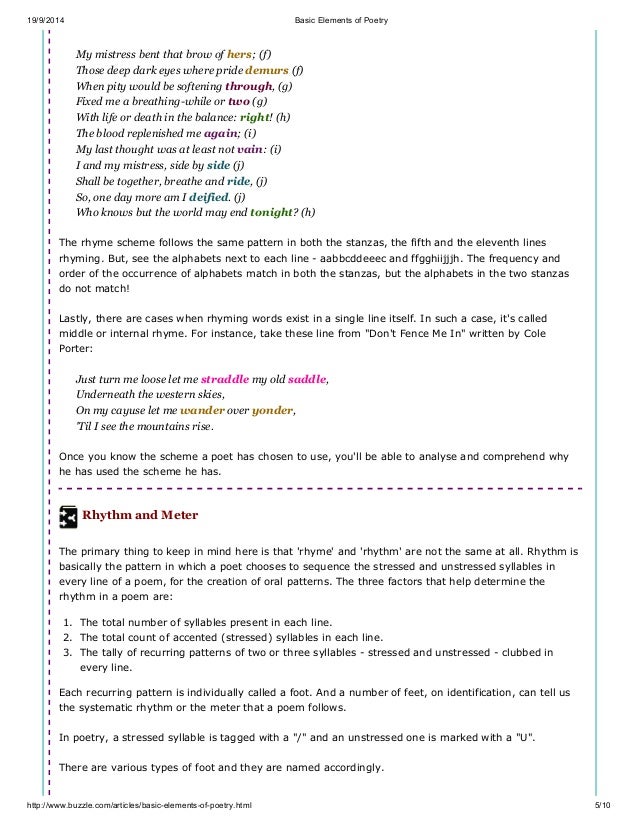 basic-elements-of-poetry