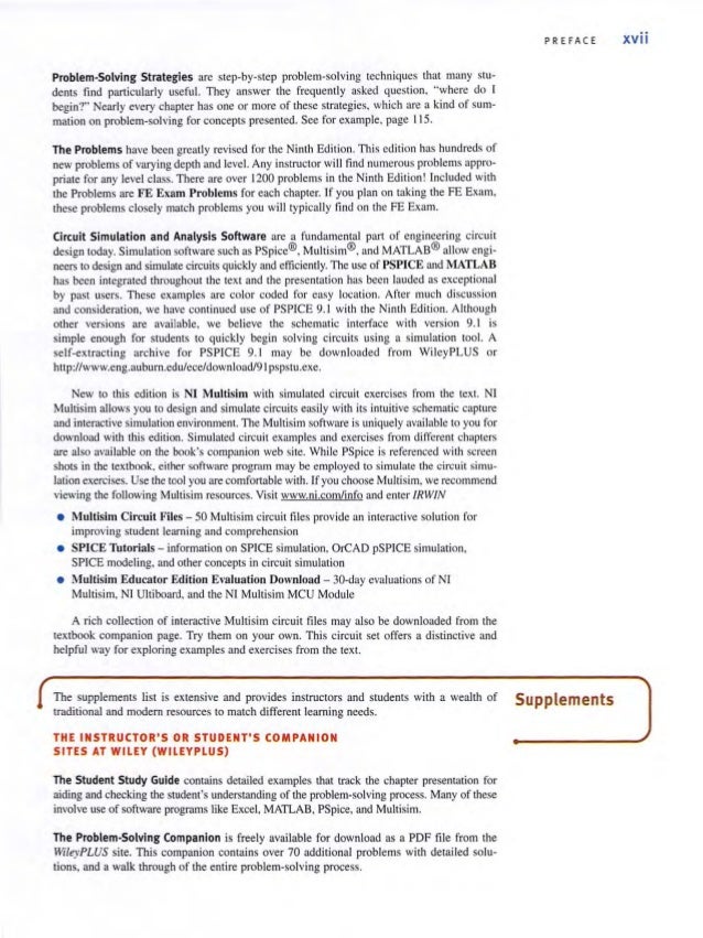 BASIC ENGINEERING CIRCUIT ANALYSIS IRWIN visual data 8
