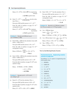 Basic engineering mathematics e5 | PDF