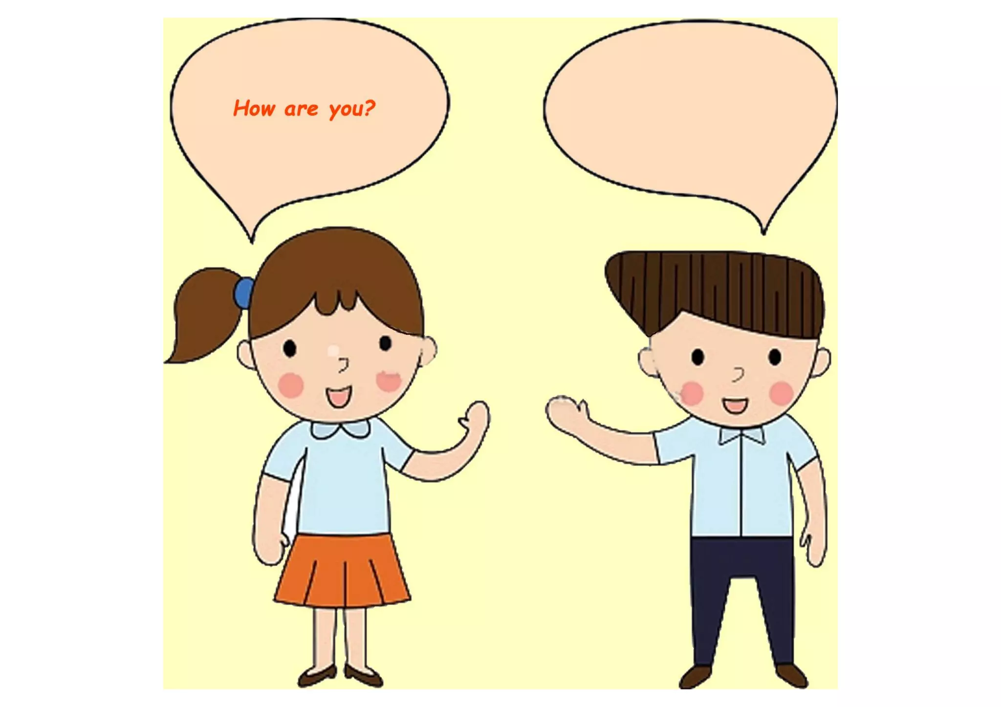 Basic English greetings pdf - short English greetings