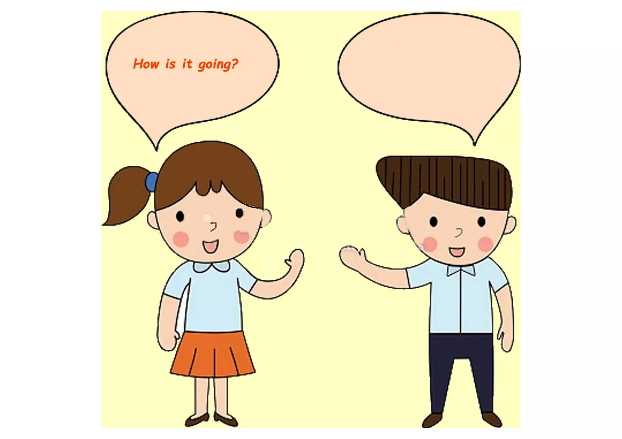 Basic English greetings pdf - short English greetings