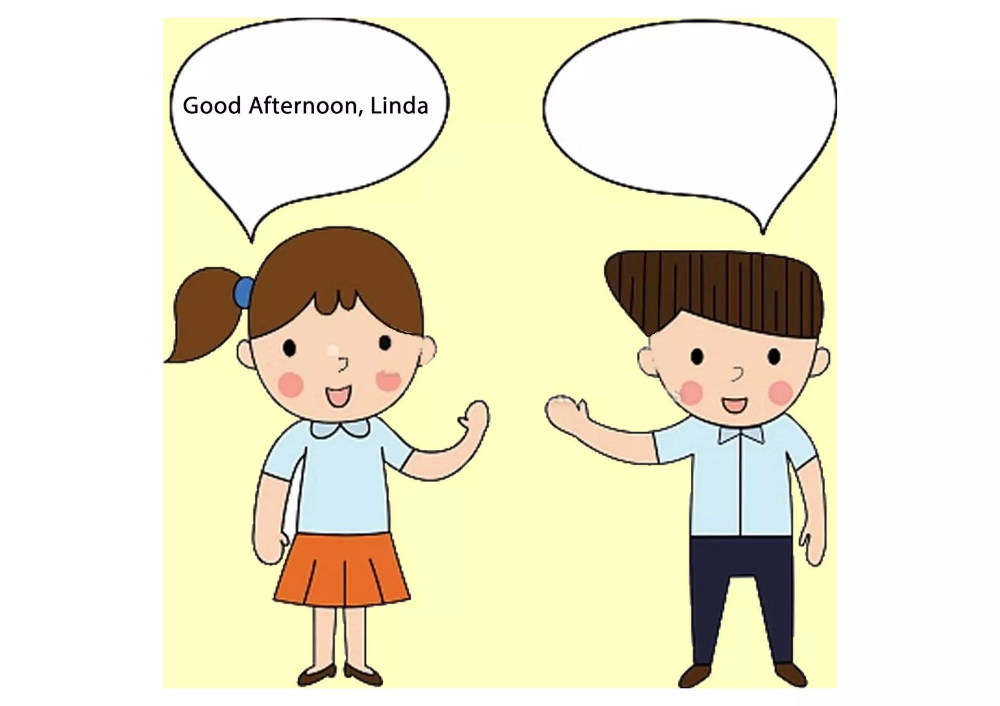 Basic English greetings pdf - short English greetings