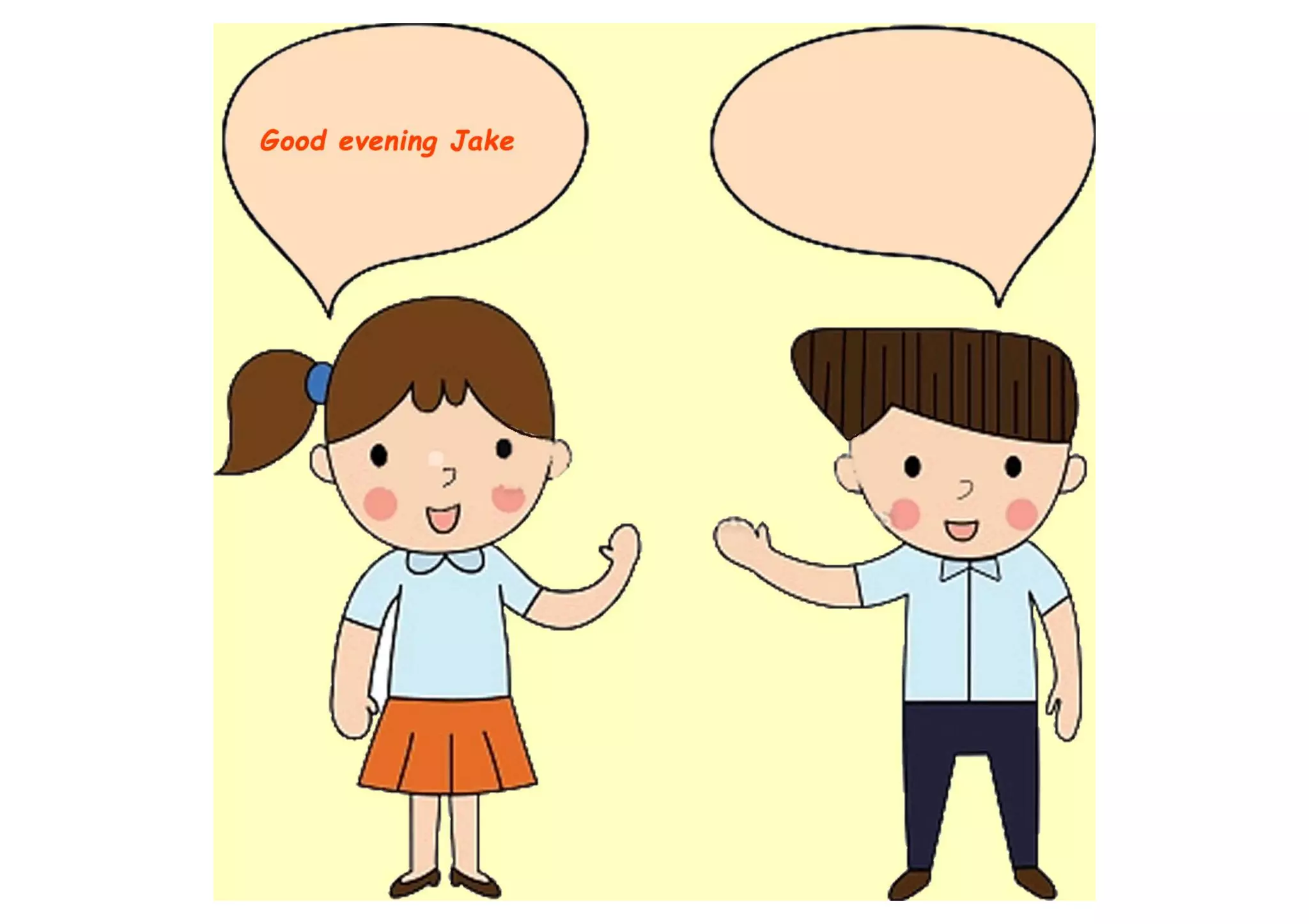 Basic English greetings pdf - short English greetings