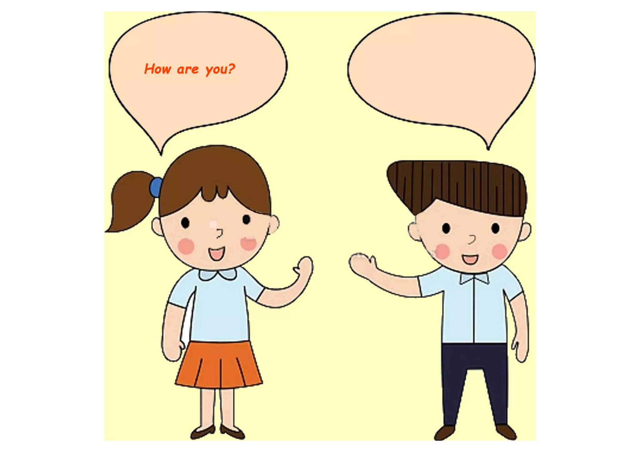 Basic English greetings pdf - short English greetings