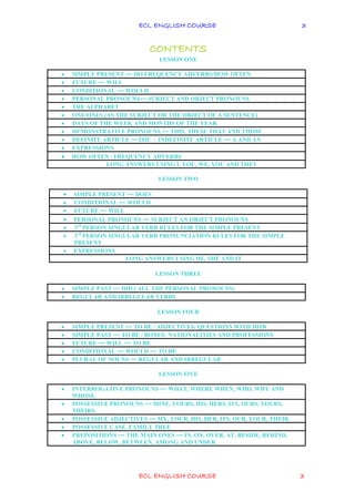 Basic english book and grammar | PDF