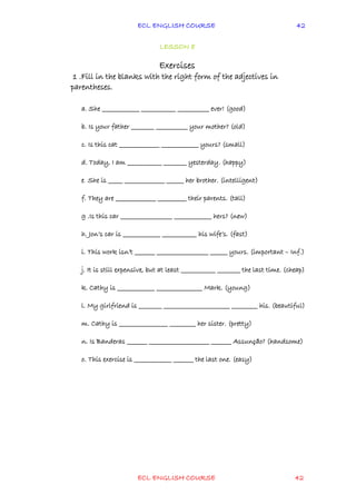 Basic english book and grammar | PDF