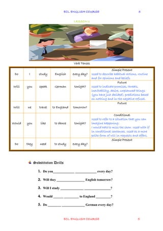 Basic english book and grammar | PDF