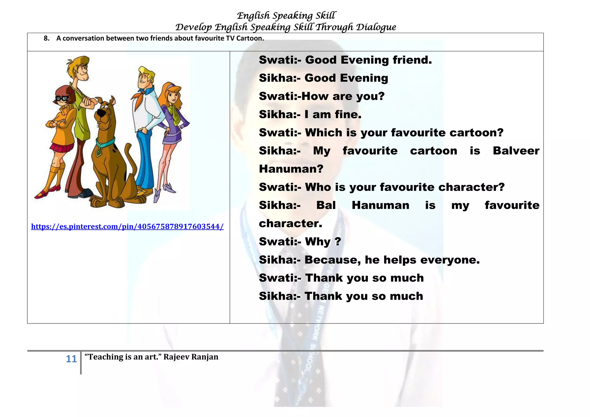Basic english conversation learning for beginners | PDF, image size:2048x1449