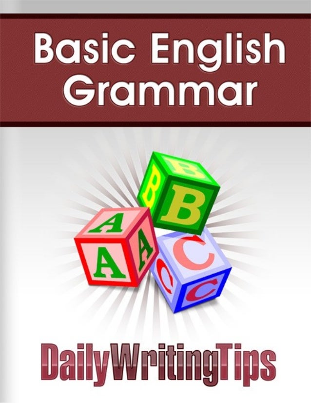 basic english grammar