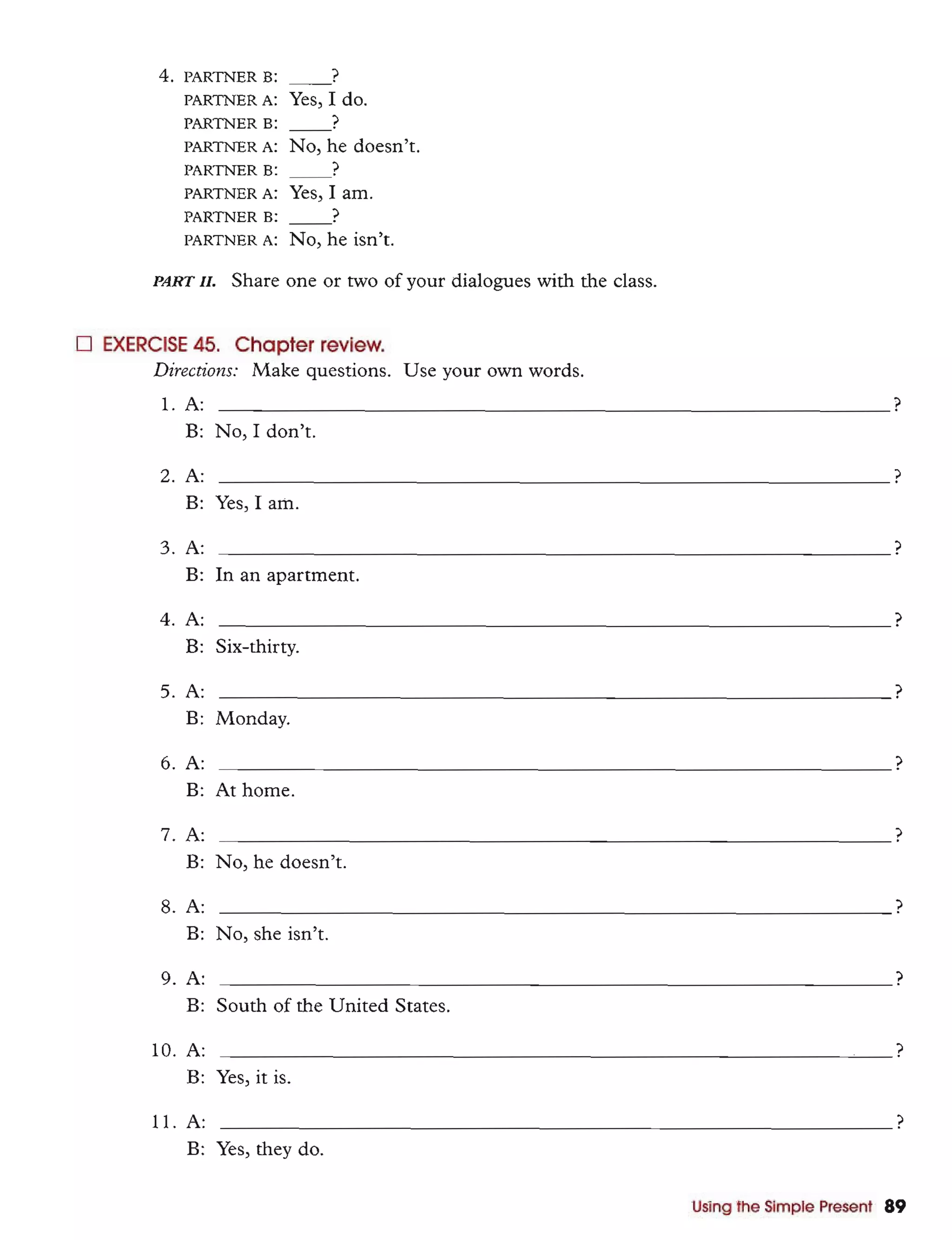 Basic english grammar batty azar