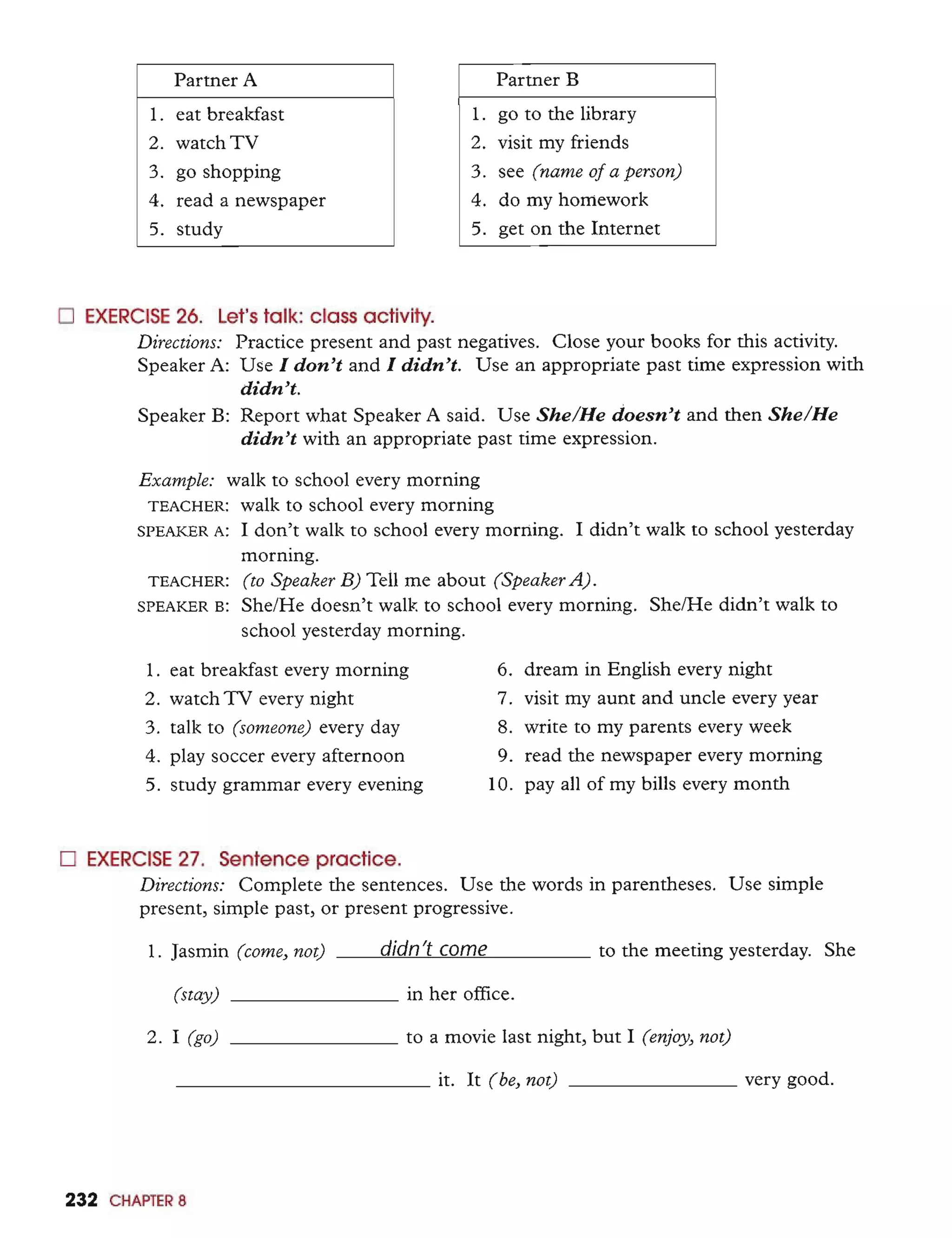 Basic english grammar batty azar