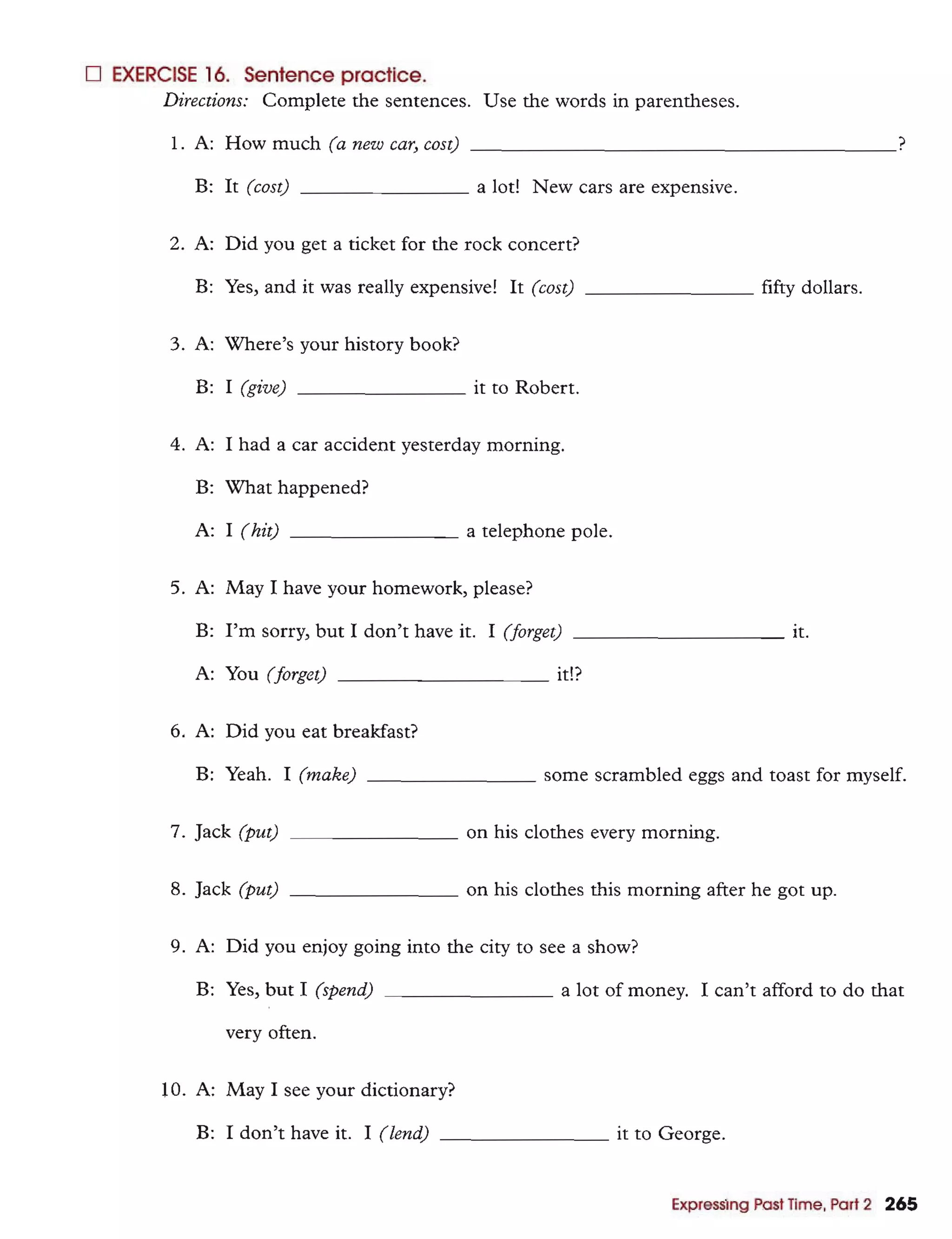 Basic english grammar batty azar