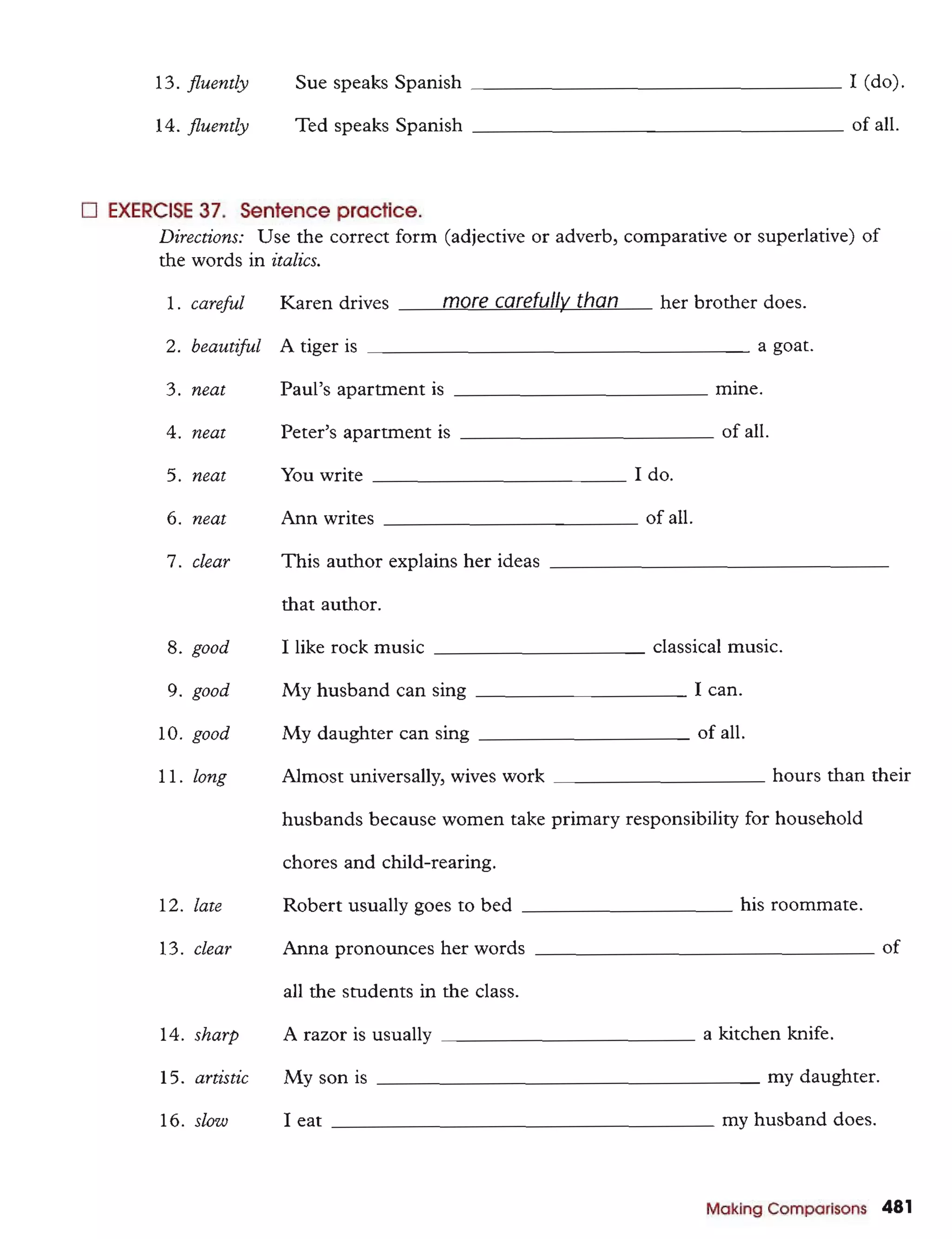 Basic english grammar batty azar