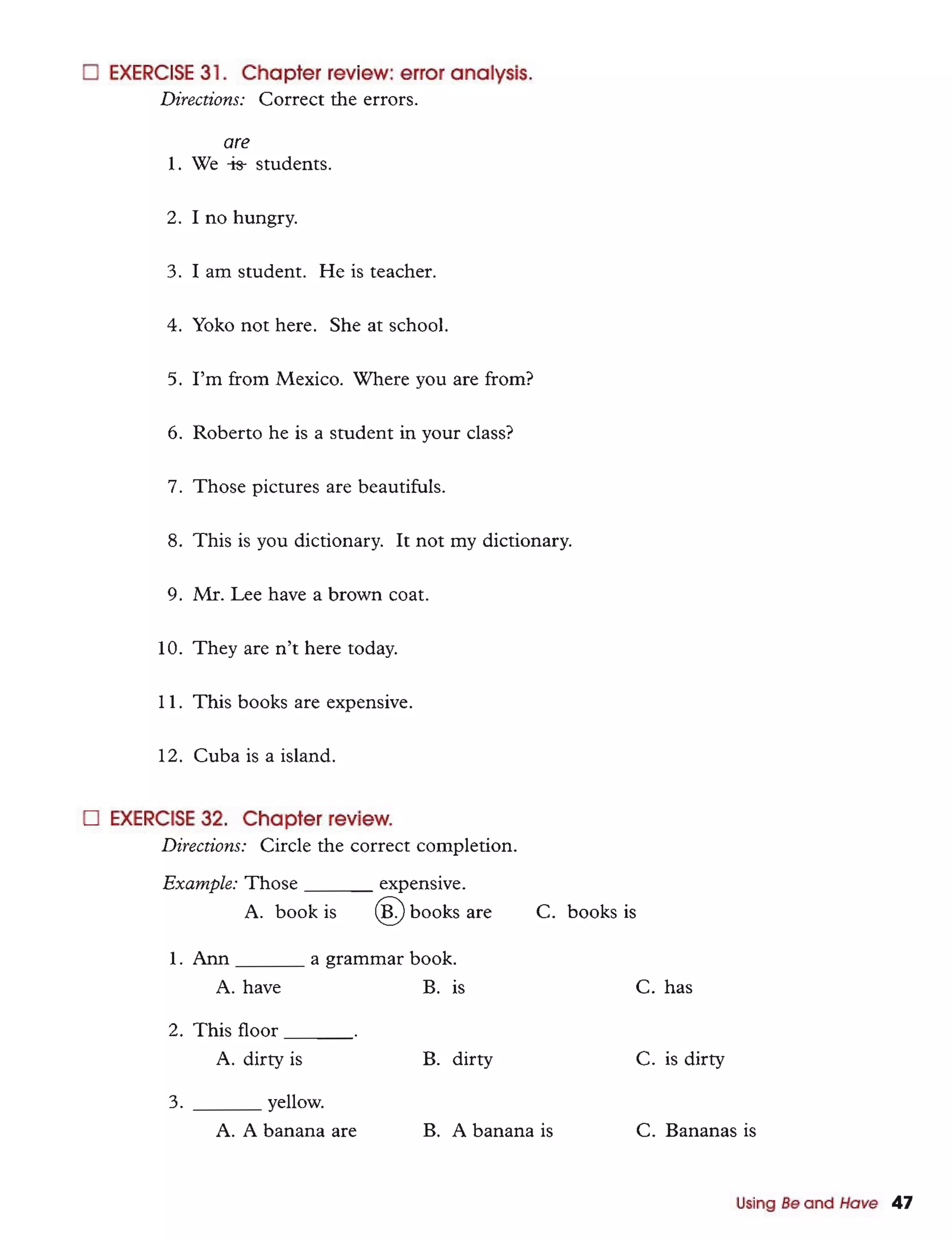 Basic english grammar batty azar