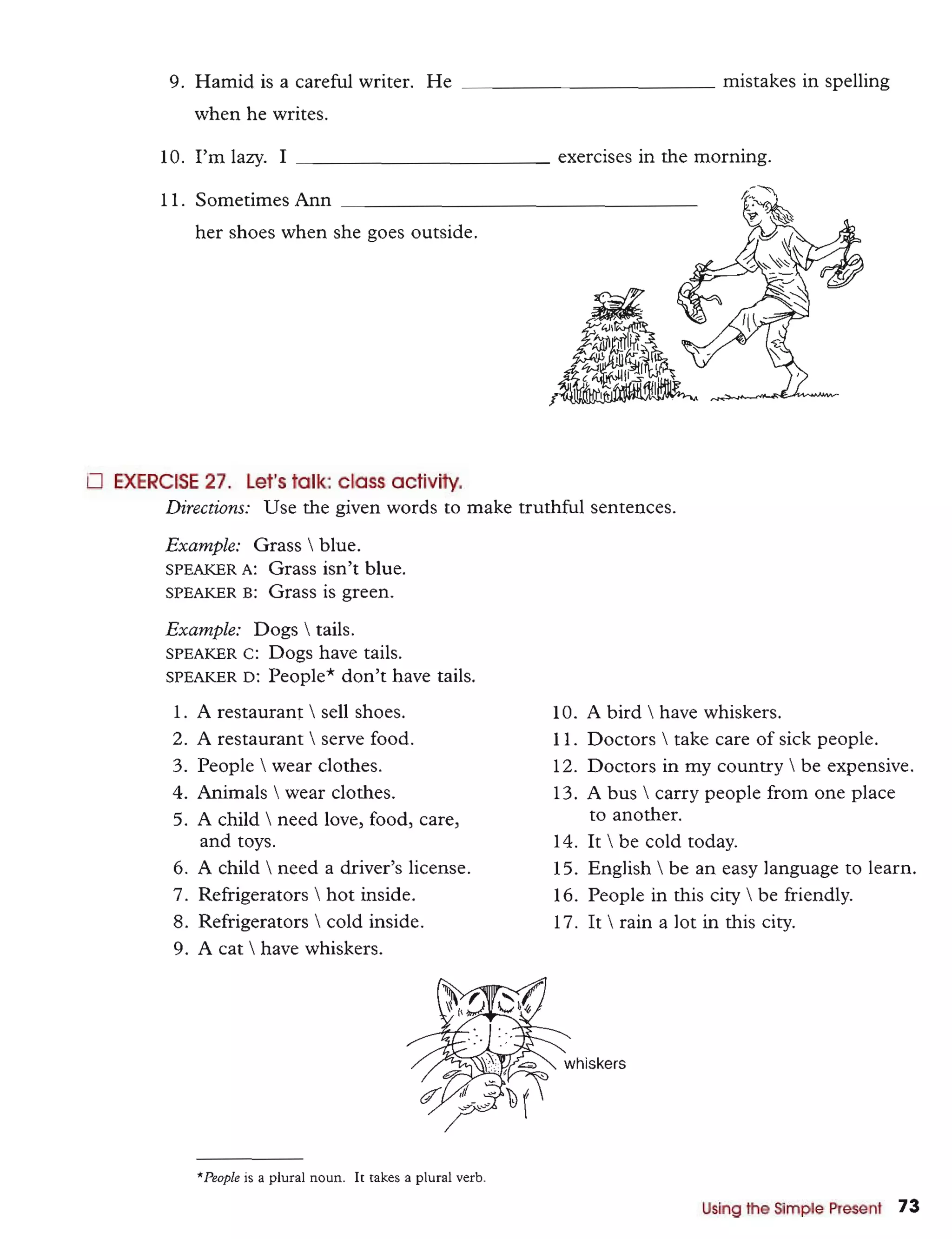 Basic english grammar batty azar