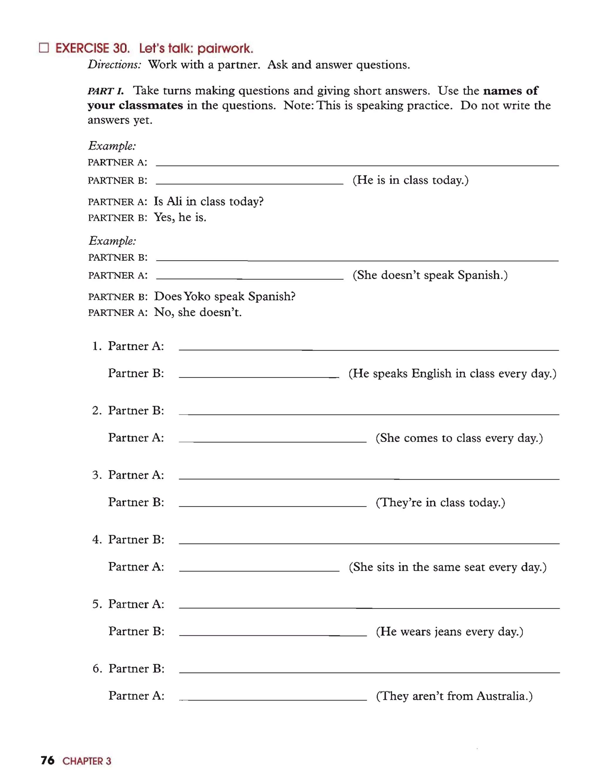 Basic english grammar batty azar