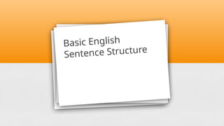 The Basic English Sentence Structure.pptx