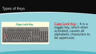 What is a Keyboard | PPTX