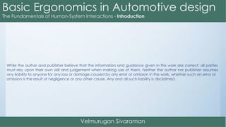 While the author and publisher believe that the information and guidance given in this work are correct, all parties
must rely upon their own skill and judgement when making use of them. Neither the author nor publisher assumes
any liability to anyone for any loss or damage caused by any error or omission in the work, whether such an error or
omission is the result of negligence or any other cause. Any and all such liability is disclaimed.
 