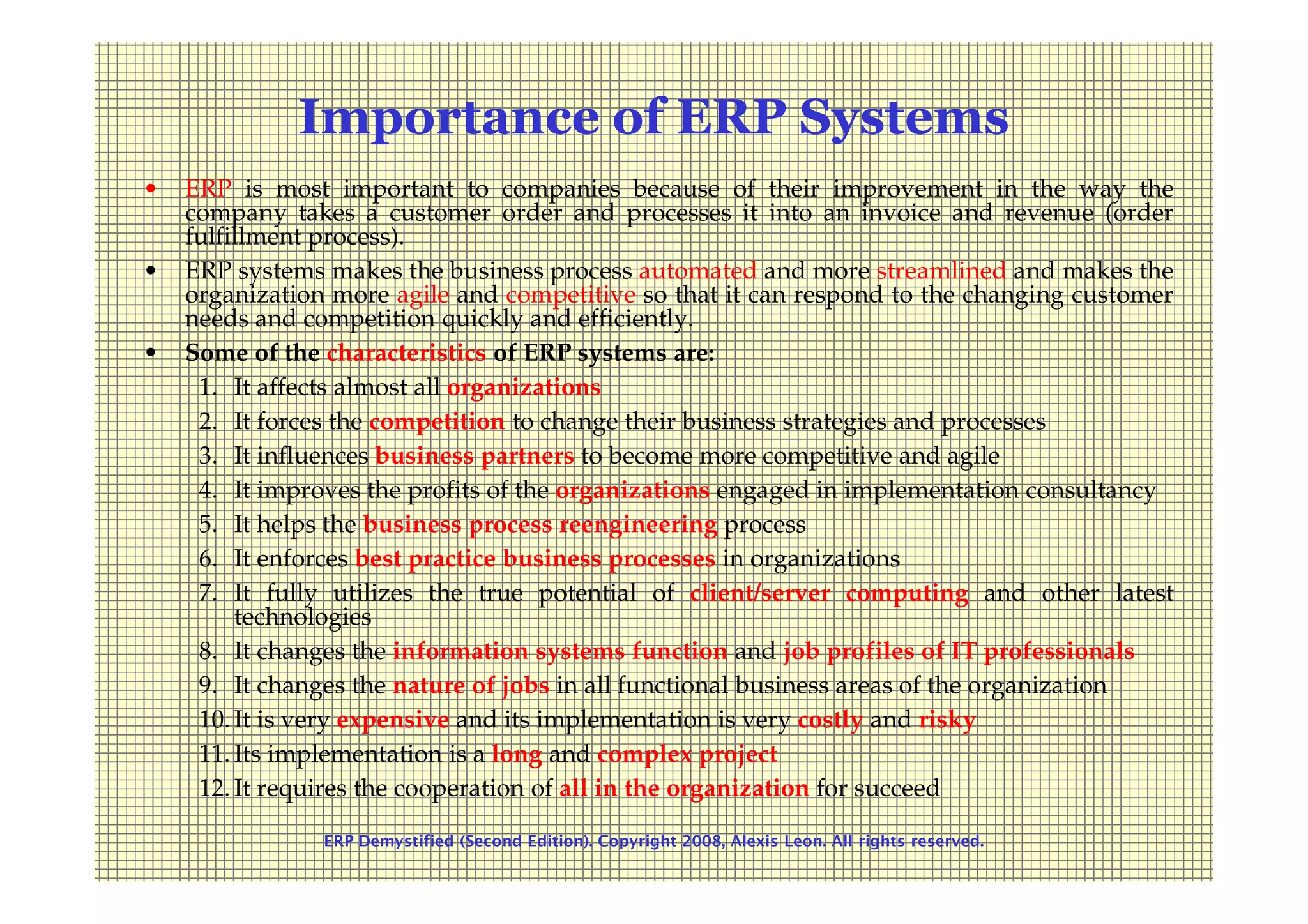 Basic erp concepts | PPT