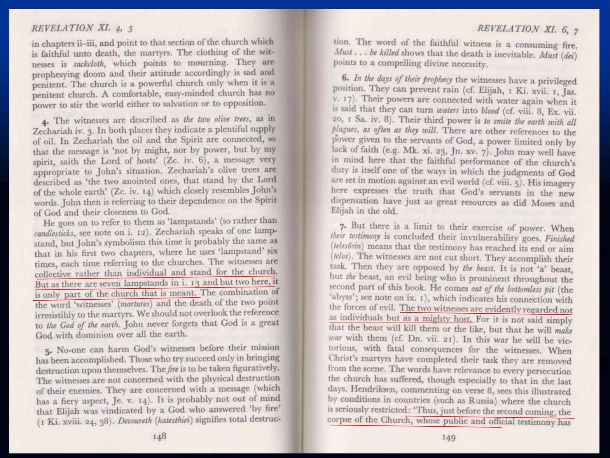 Amillennial Difficulties
 Revelation events occurs in Church age.
 