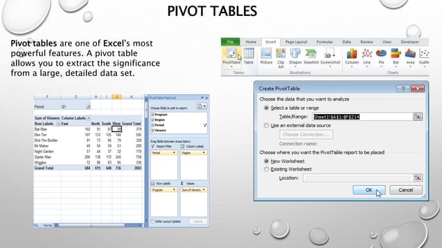 Basic excel training | PPTX