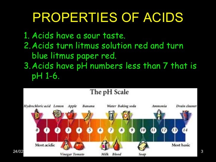BASIC FACTS ABOUT ACIDS AND ALKALIS
