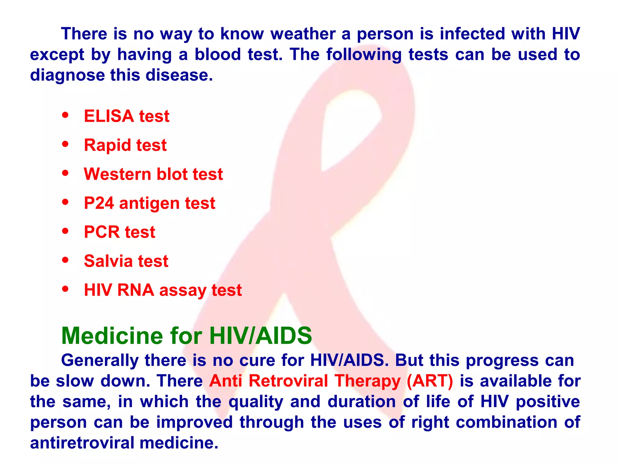 Basic facts about HIV/AIDS | PPT
