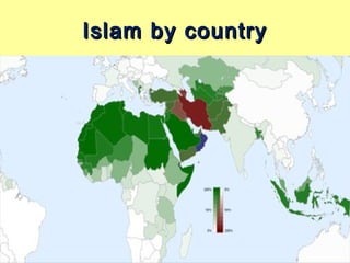 IslamIslam byby countrycountry
 
