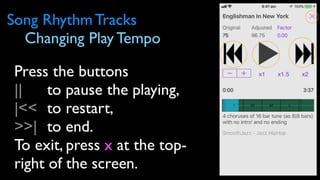 Song Rhythm Tracks - Basic Features - Wrap Up
This concludes the ‘Basic Features’ tutorial.
Check out the other tutorial a...