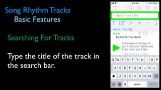Basic Features - Song Rhythm Tracks