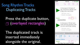 Basic Features - Song Rhythm Tracks