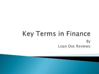 By
Loan Doc Reviews
 