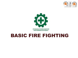 BASIC FIRE FIGHTING
 