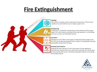 Basic Firefighting safety and fighting Procedures | PPTX