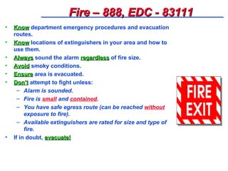 Basic Fire Fighting Training.ppt for supervisor and worker level | PPT