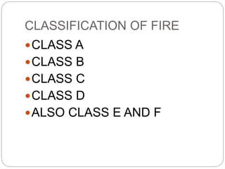 Hse Fire Classification BASIC FIRE SAFETY COURSE.pptx