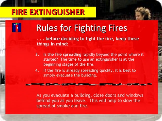 free fire warden training powerpoint