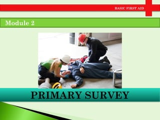 First Aid Module 2 Basic First Aid Training Program For Shop Floor | PPT