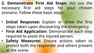 Basic First Aid Step By Step Basic First Aid during Farm emergency situation | PPTX