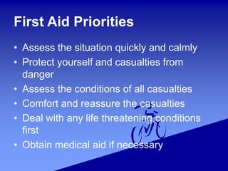 Basic first aid for beginners | PPTX