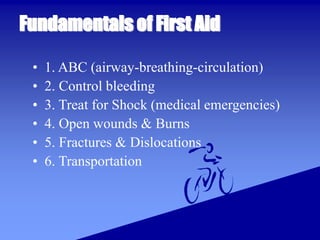 Basic First Aid Abc Basic first aid for beginners | PPTX