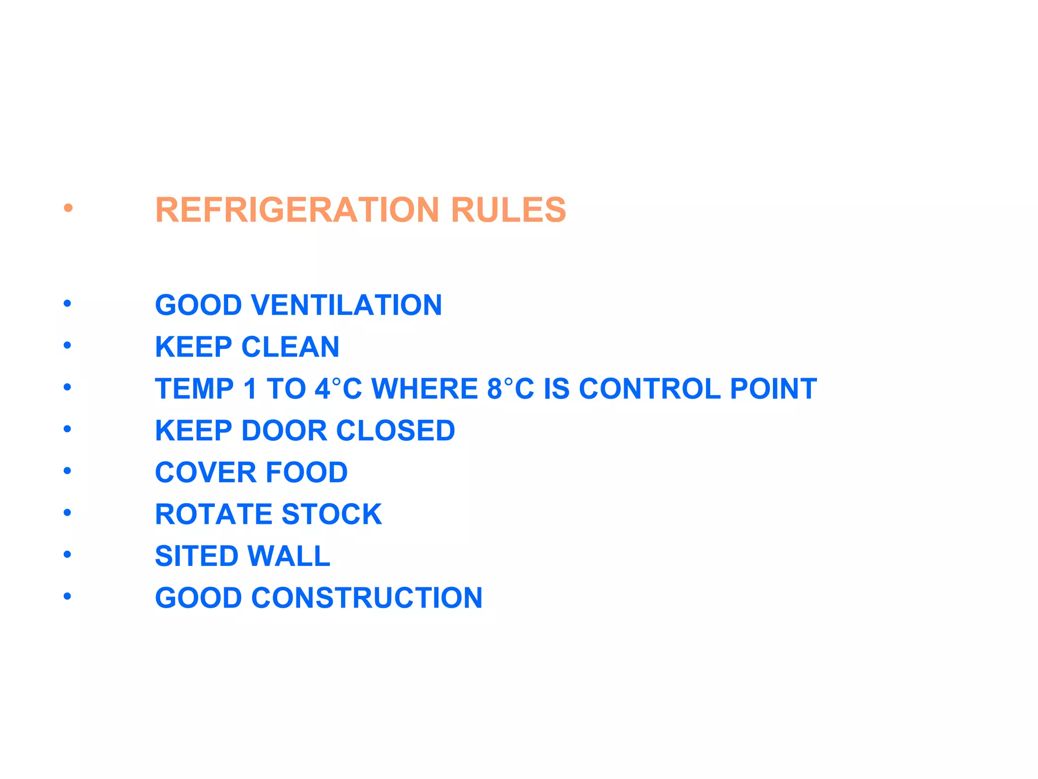 Basic Food Handling Training Power Point Presentation | PPT